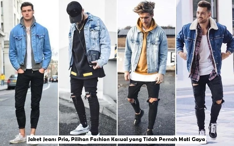 Jaket Jeans Pria