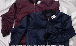 Jaket Parasut Pria