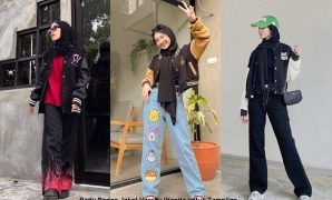 Jaket Varsity Wanita